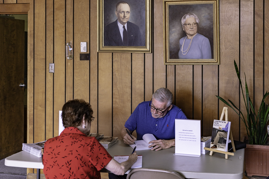 Oxford Ledger Book Signing image